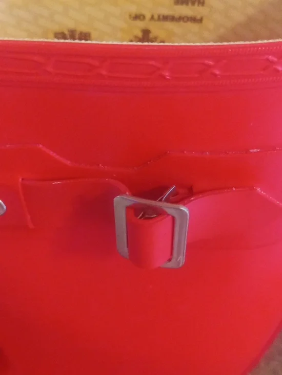 Hunter Gloss Tall Rain Boots - Size 9 - Picture 7 of 8